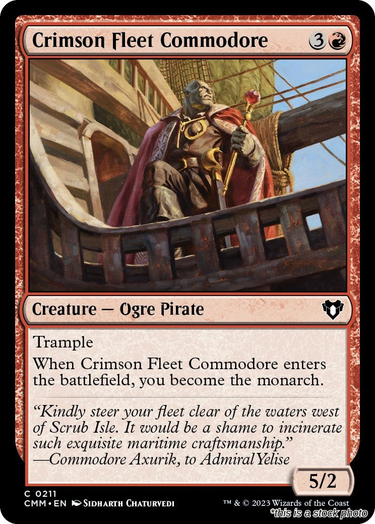 Crimson Fleet Commodore