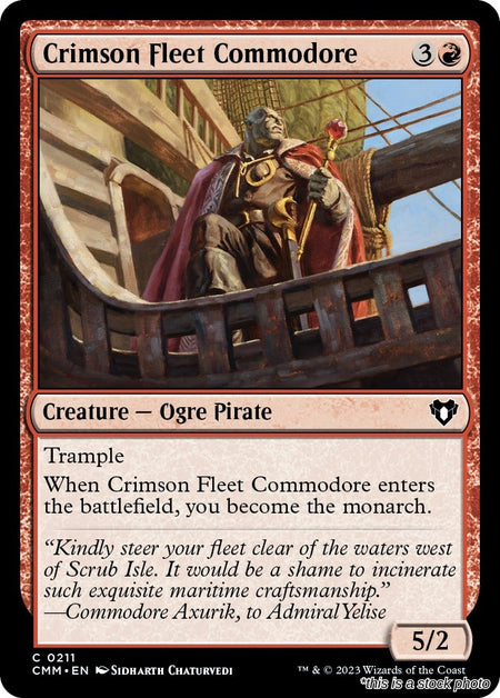 Crimson Fleet Commodore