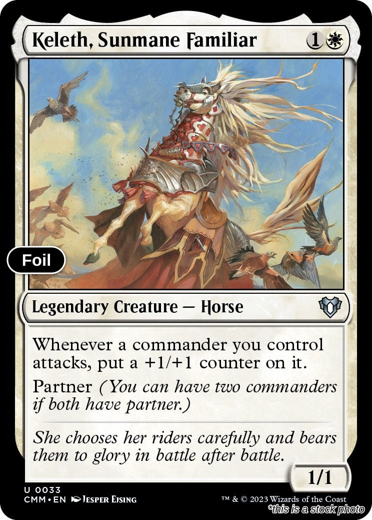 Keleth, Sunmane Familiar