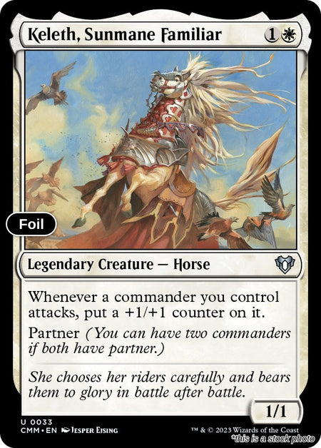 Keleth, Sunmane Familiar