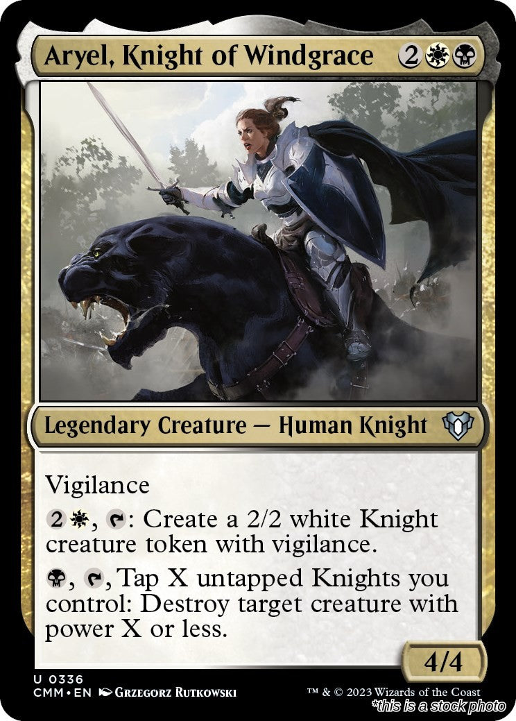 Aryel, Knight of Windgrace