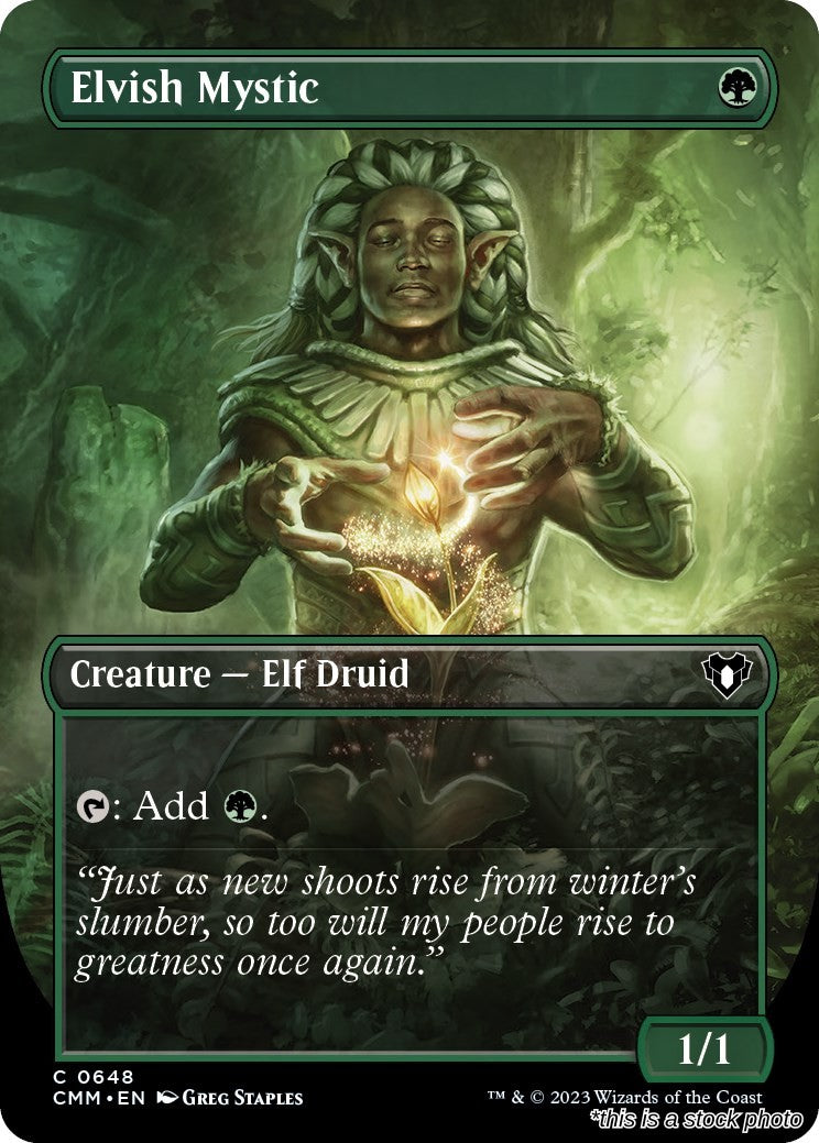 Elvish Mystic (Borderless)