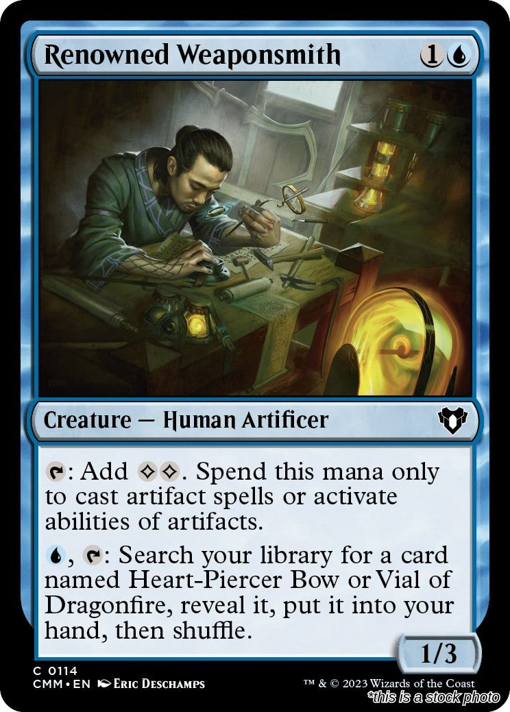 Renowned Weaponsmith