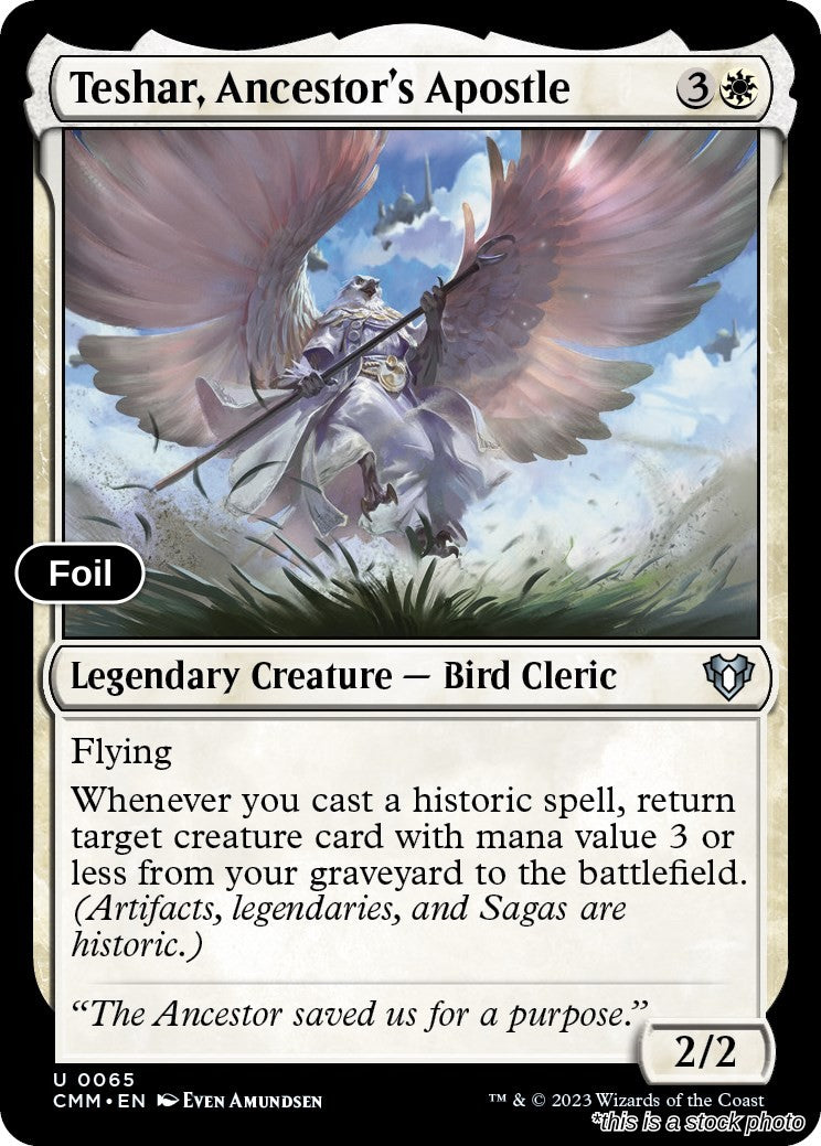 Teshar, Ancestor's Apostle