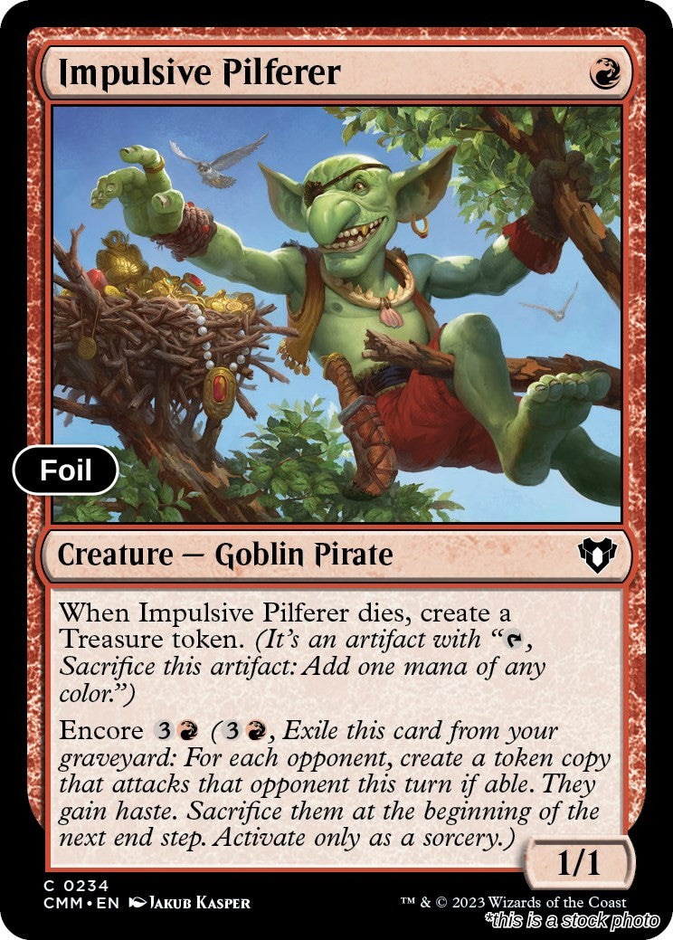 Impulsive Pilferer