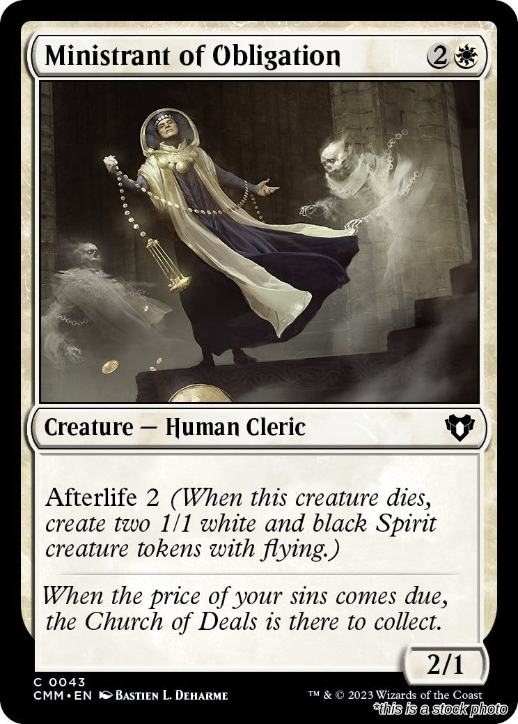 Ministrant of Obligation
