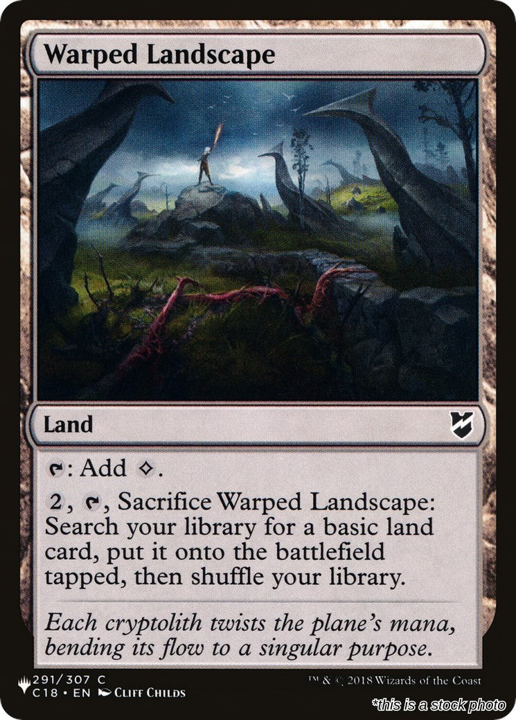 Warped Landscape