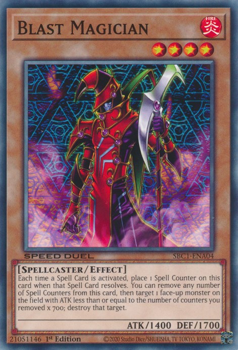 Blast Magician [SBC1-EN004] Common