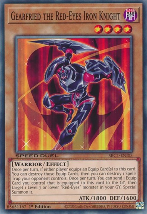 Gearfried the Red-Eyes Iron Knight [SBC1-ENI05] Common