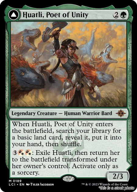 Huatli, Poet of Unity