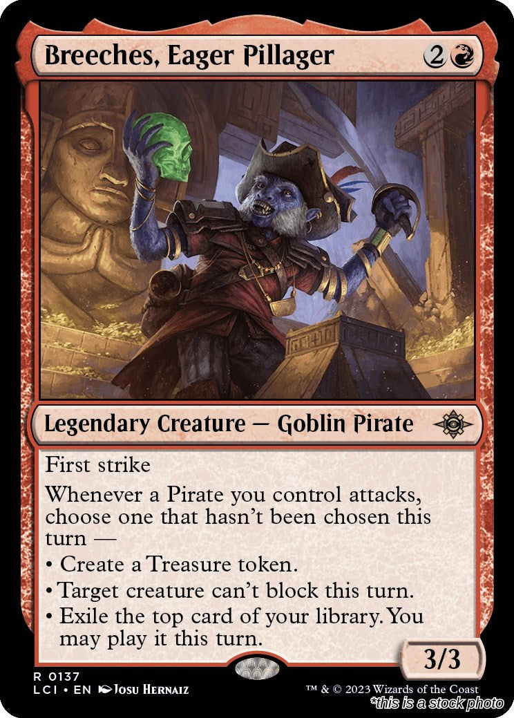 Breeches, Eager Pillager