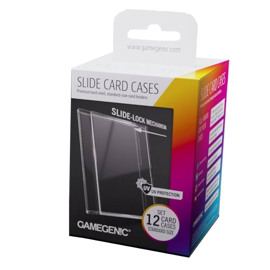 SLIDE CARD CASE 12PCS GAMEGENIC