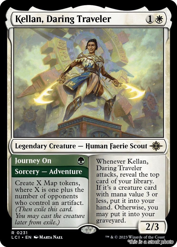 Kellan, Daring Traveler