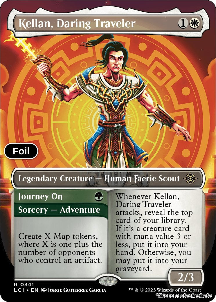 Kellan, Daring Traveler (Borderless)