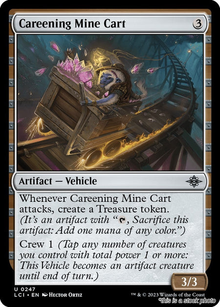 Careening Mine Cart