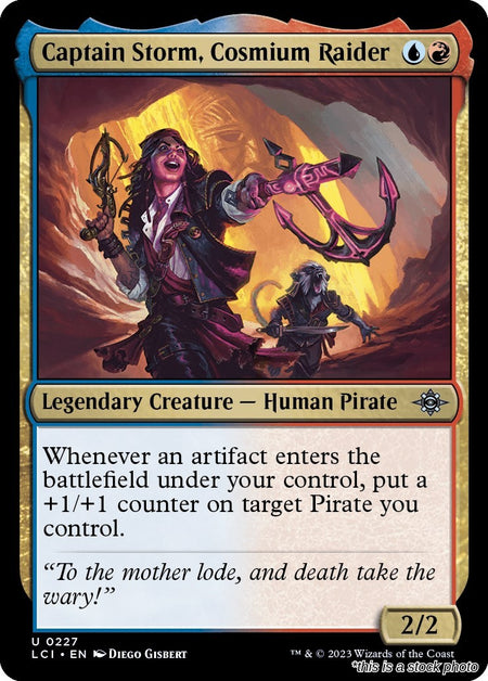 Captain Storm, Cosmium Raider