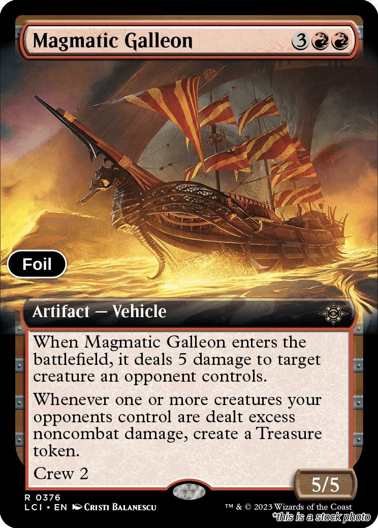 Magmatic Galleon (Extended Art)