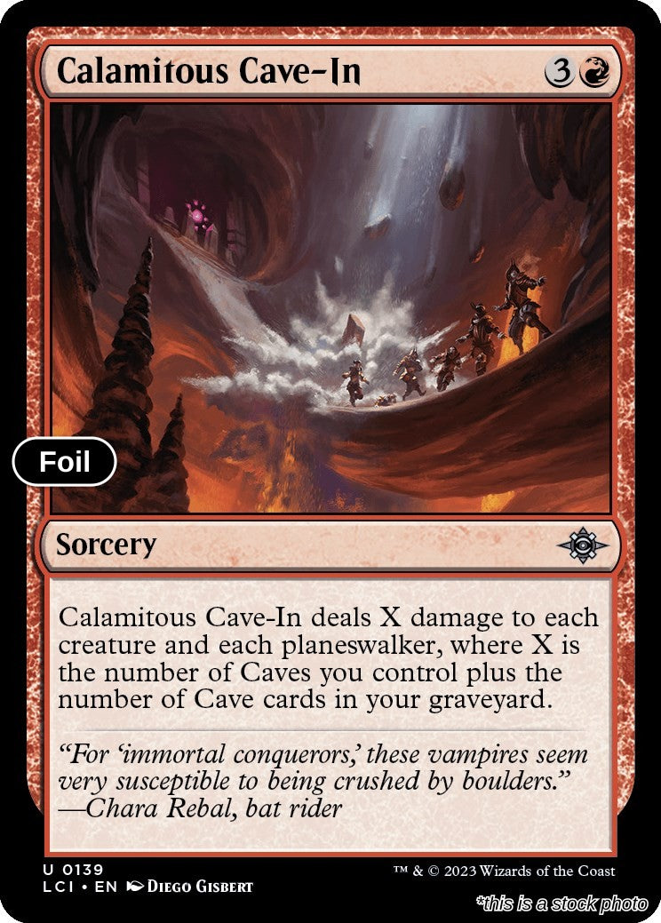 Calamitous Cave-In