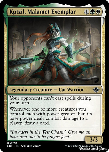 Kutzil, Malamet Exemplar
