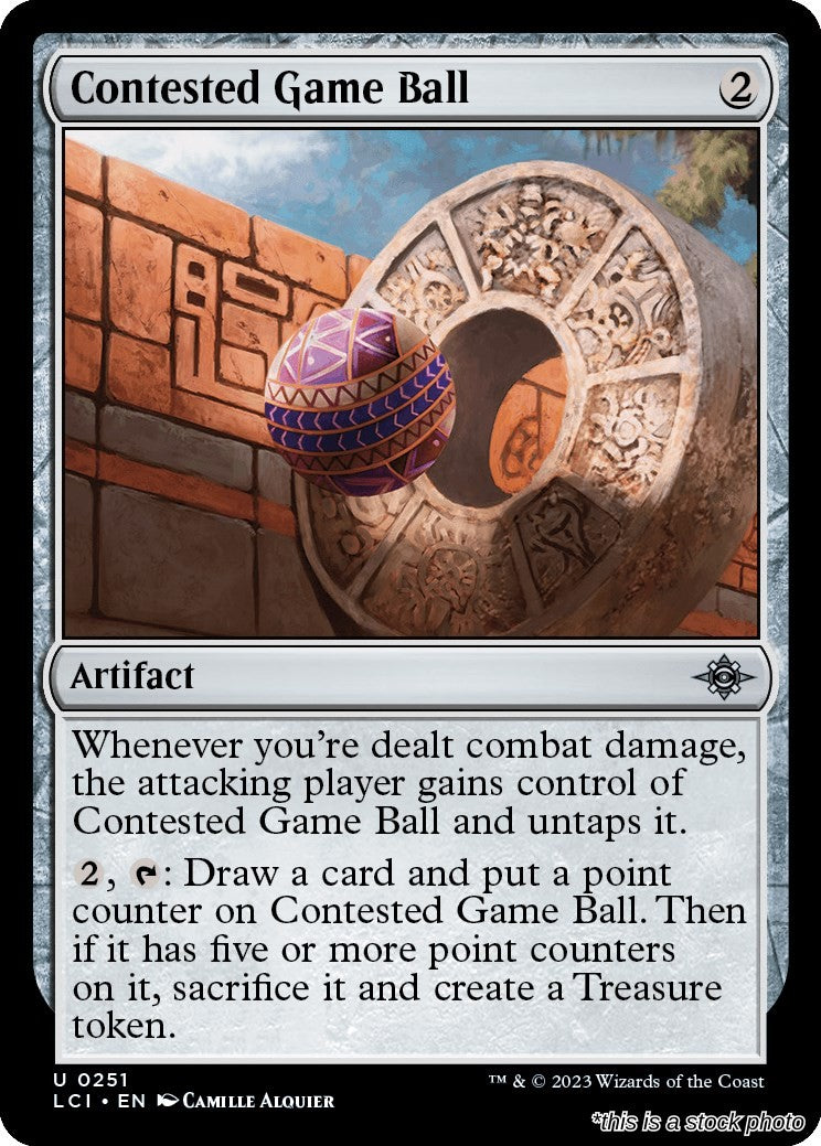 Contested Game Ball
