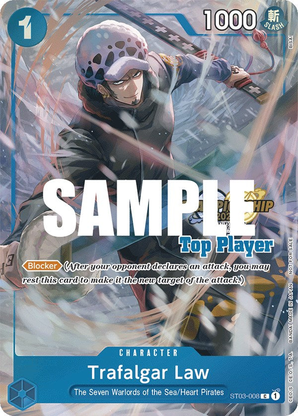 Trafalgar Law (CS 2023 Top Players Pack) [One Piece Promotion Cards]