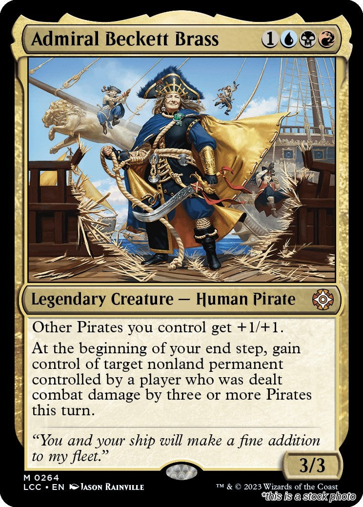 Admiral Beckett Brass