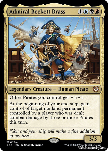 Admiral Beckett Brass