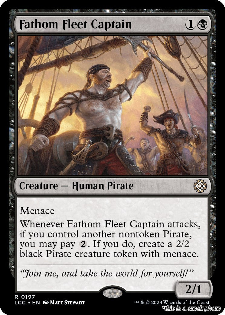Fathom Fleet Captain