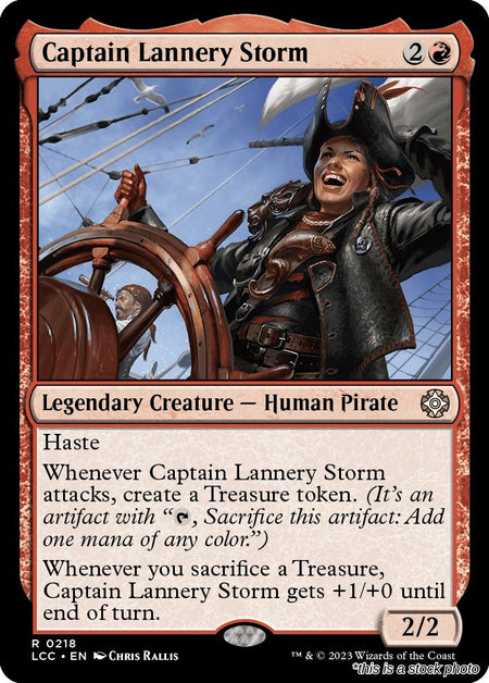 Captain Lannery Storm