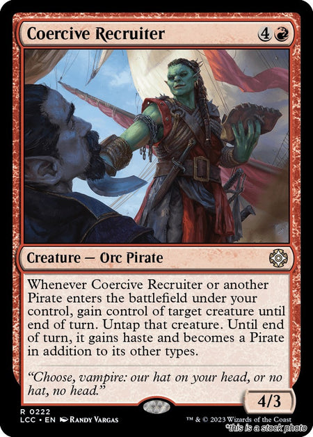 Coercive Recruiter
