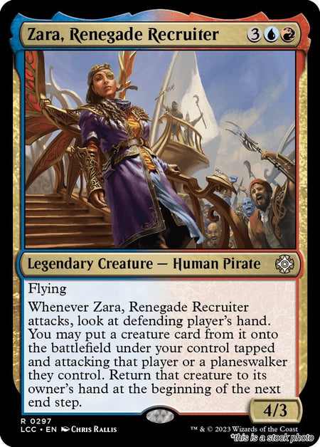 Zara, Renegade Recruiter