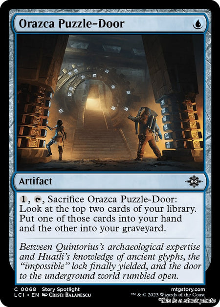 Orazca Puzzle-Door