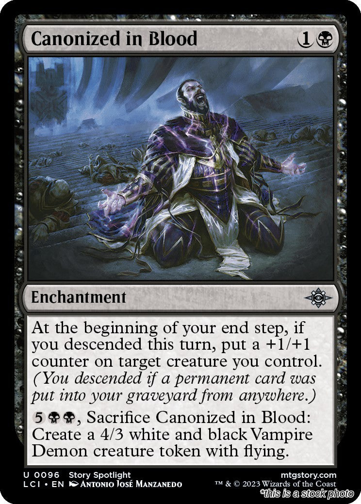 Canonized in Blood