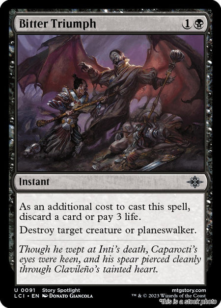 Bitter Triumph