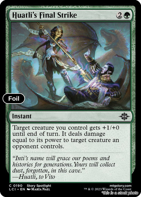 Huatli's Final Strike