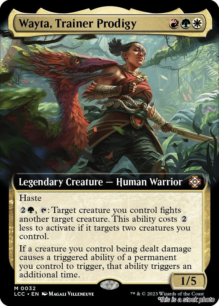 Wayta, Trainer Prodigy (Extended Art)