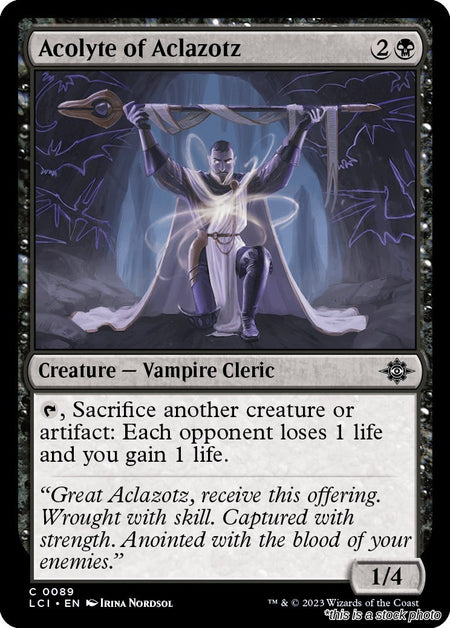 Acolyte of Aclazotz