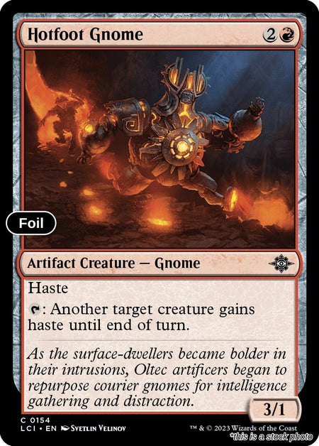 Hotfoot Gnome