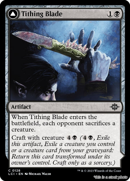 Tithing Blade