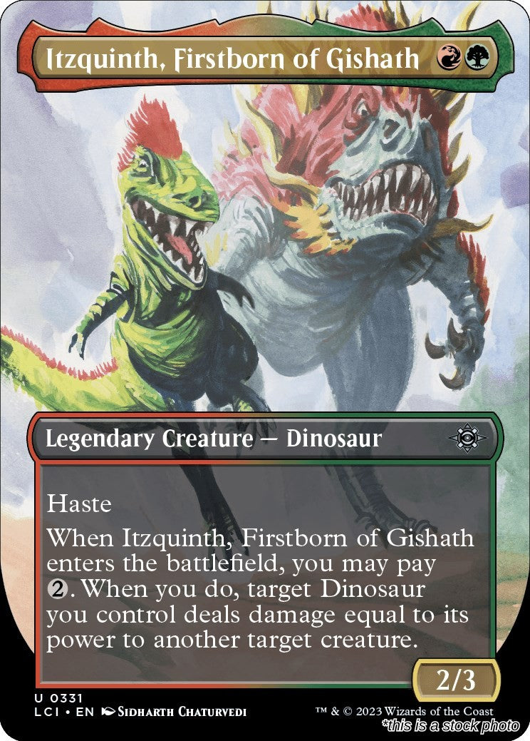 Itzquinth, Firstborn of Gishath (Borderless)