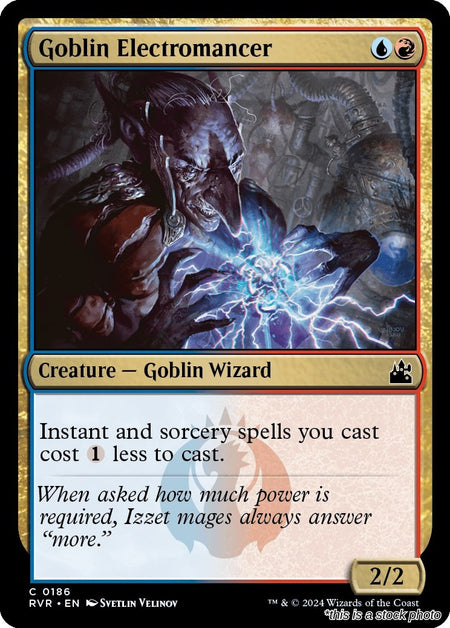Goblin Electromancer