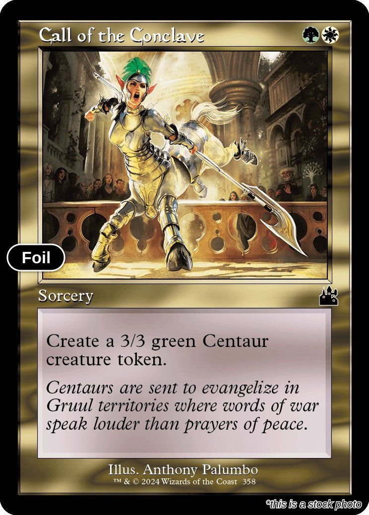 Call of the Conclave (Retro Frame)