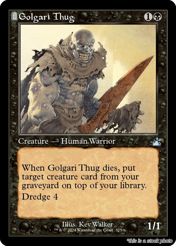Golgari Thug (Retro Frame)