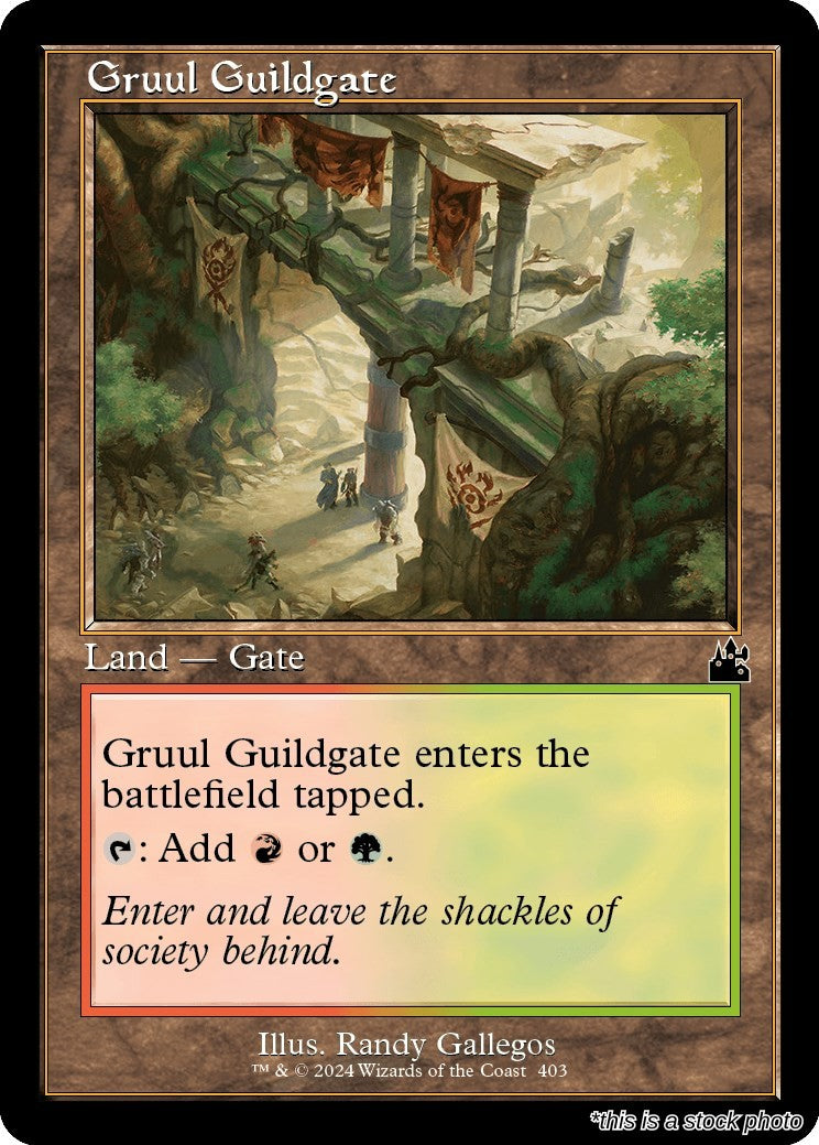 Gruul Guildgate (Retro Frame)