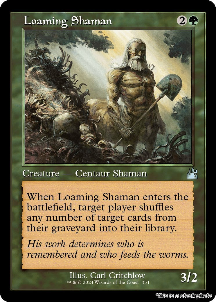Loaming Shaman (Retro Frame)