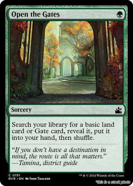 Open the Gates