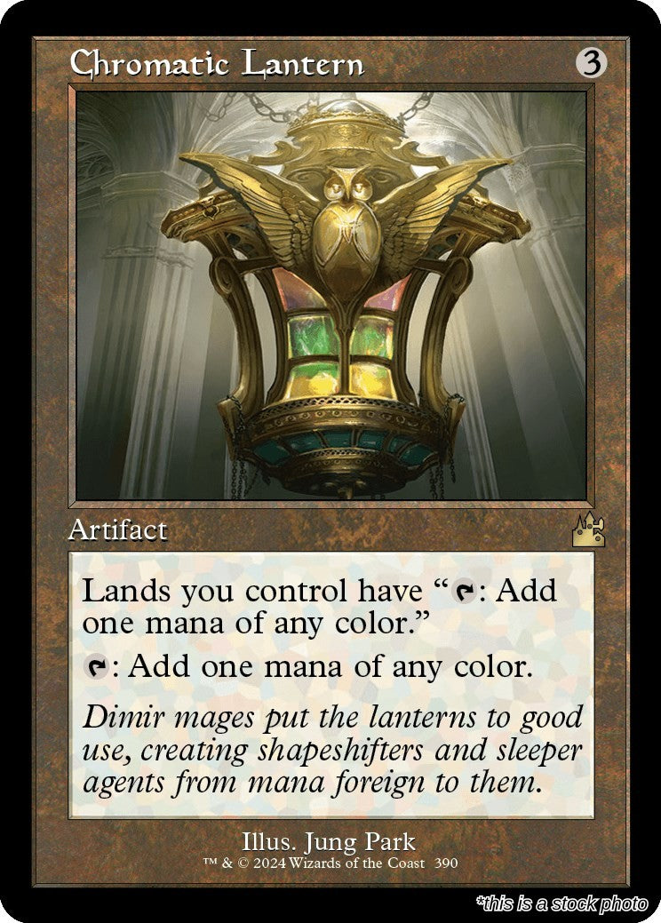 Chromatic Lantern (Retro Frame)