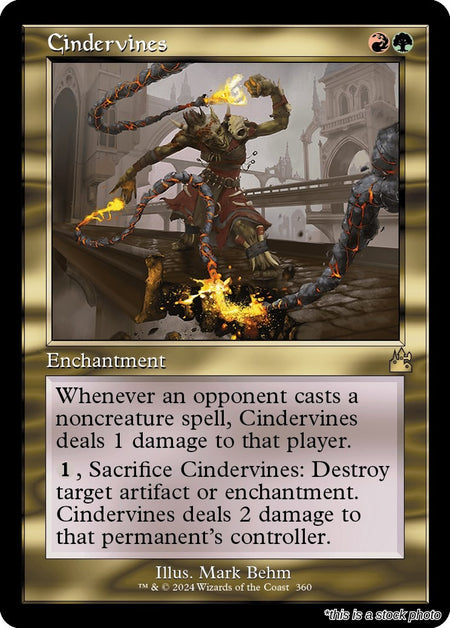 Cindervines (Retro Frame)