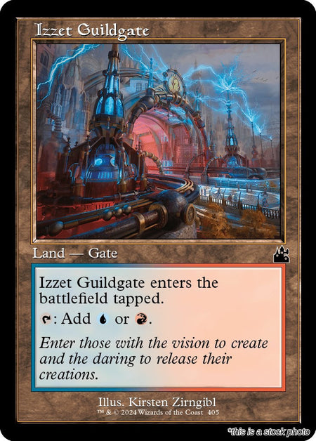 Izzet Guildgate (Retro Frame)