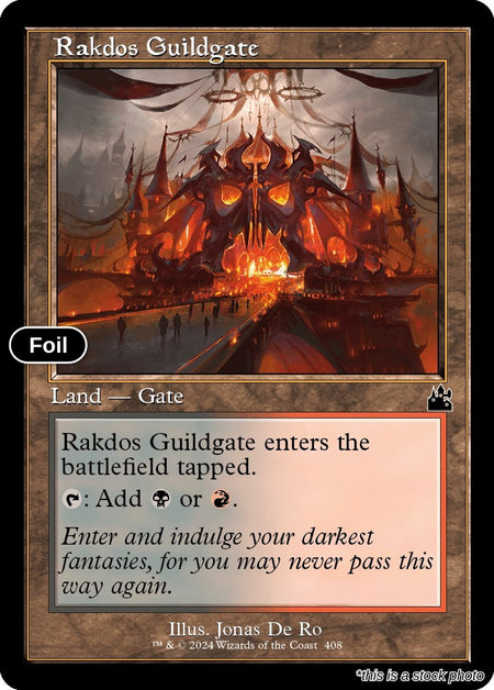 Rakdos Guildgate (Retro Frame)